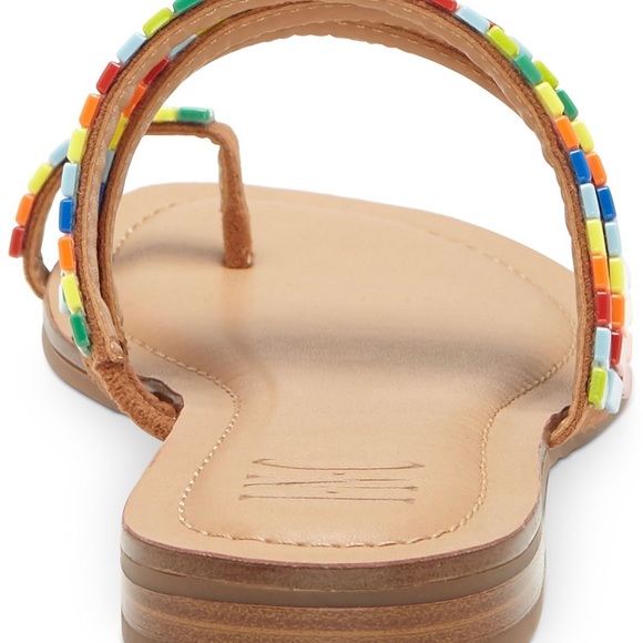 INC Jaylee Embellished Toe-Ring Flat Sandals, - Picture 2 of 5